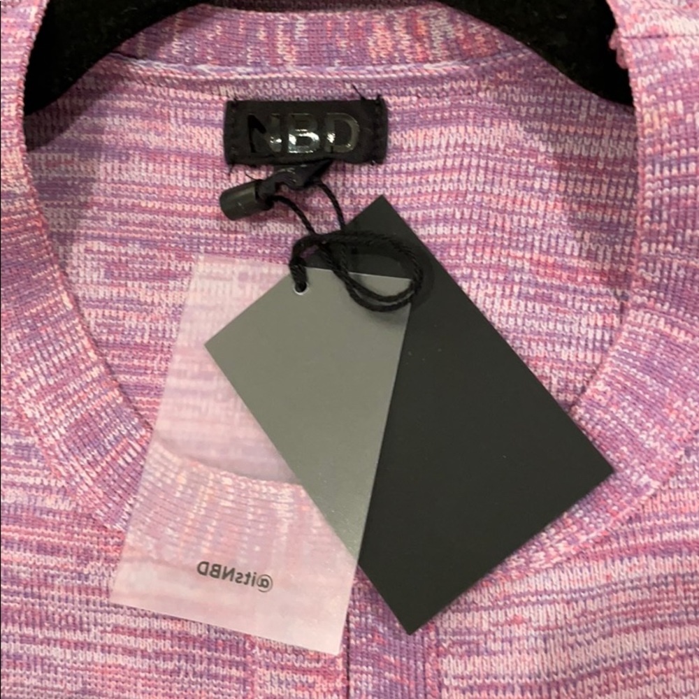 Revolve Lavender Purple Cutout Bodycon Dress - Picture 4 of 5